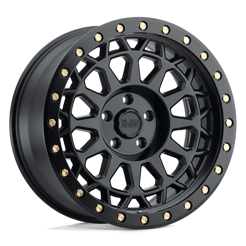 Black Rhino Hard Alloys PRIMM MATTE BLACK WITH BRASS BOLTS