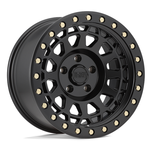 Black Rhino Hard Alloys PRIMM MATTE BLACK WITH BRASS BOLTS