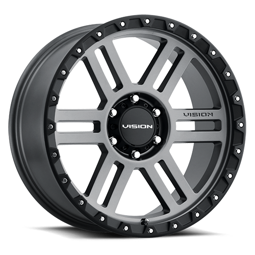 VISION MANX2 CUSTOM WHEEL Satin Grey