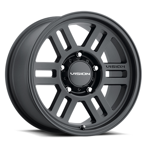 VISION OVERLAND CUSTOM WHEEL Satin Black