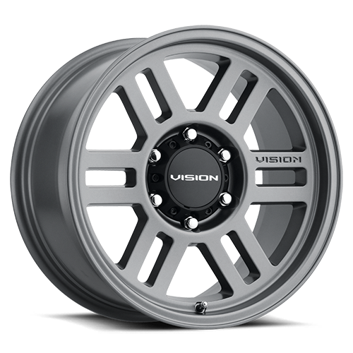 VISION OVERLAND CUSTOM WHEEL Satin Grey