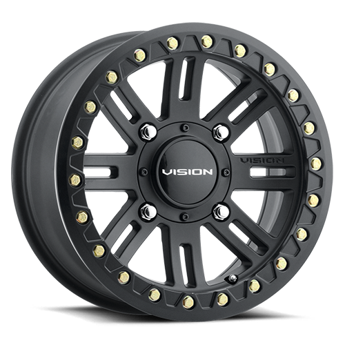 VISION MANX CUSTOM WHEEL Satin Black