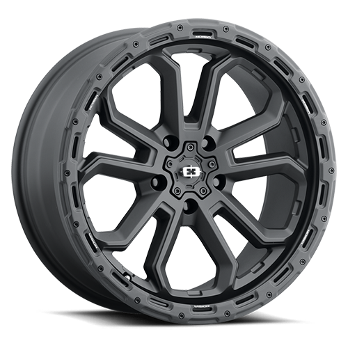 VISION KORUPT CUSTOM WHEEL Satin Black