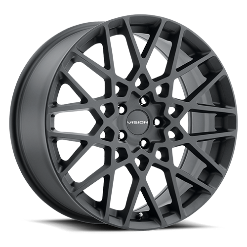 VISION RECOIL CUSTOM WHEEL Satin Black
