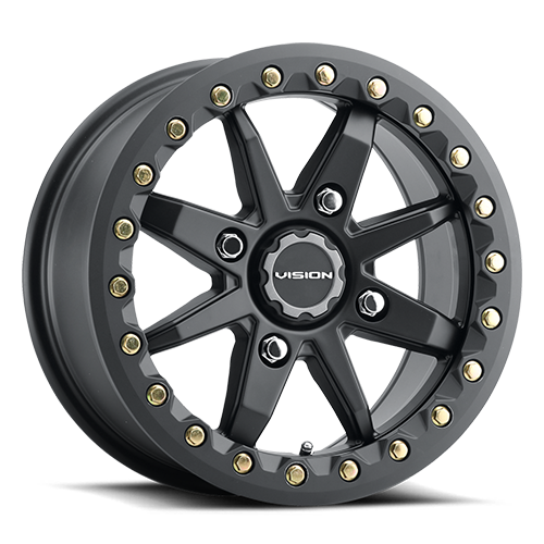 VISION ATV CUSTOM WHEEL Satin Black