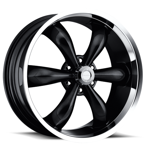 VISION LEGEND CUSTOM WHEEL Gloss Black Machined Lip