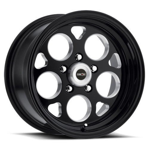 VISION MAG CUSTOM WHEEL Gloss Black with Milled Windows