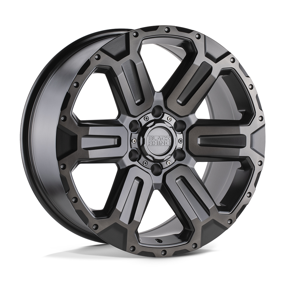 Black Rhino Hard Alloys WANAKA MATTE GUNMETAL W/ BRUSHED FACE & GUNMETAL TINT