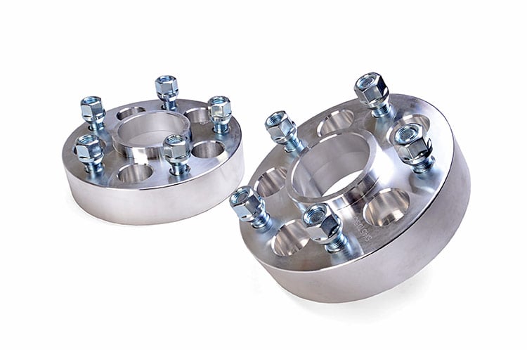 Rough Country 1.5 Inch Wheel Adapters | 5x4.5 to 5x5 | Jeep Cherokee XJ/Comanche MJ/Wrangler TJ