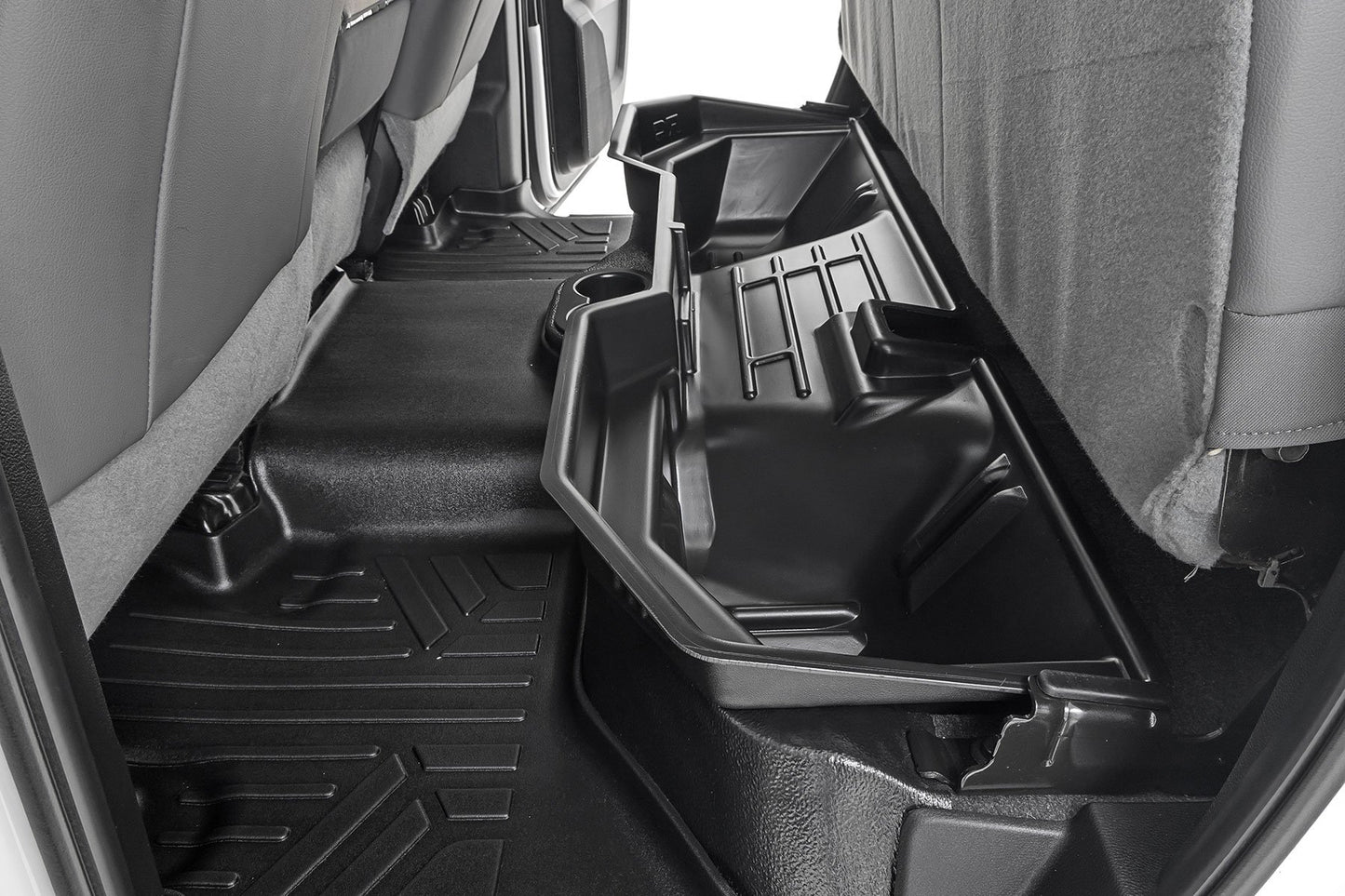 Rough Country Under Seat Storage | Quad/Crew Cab | Ram 1500 (02-18)/2500 (11-26)