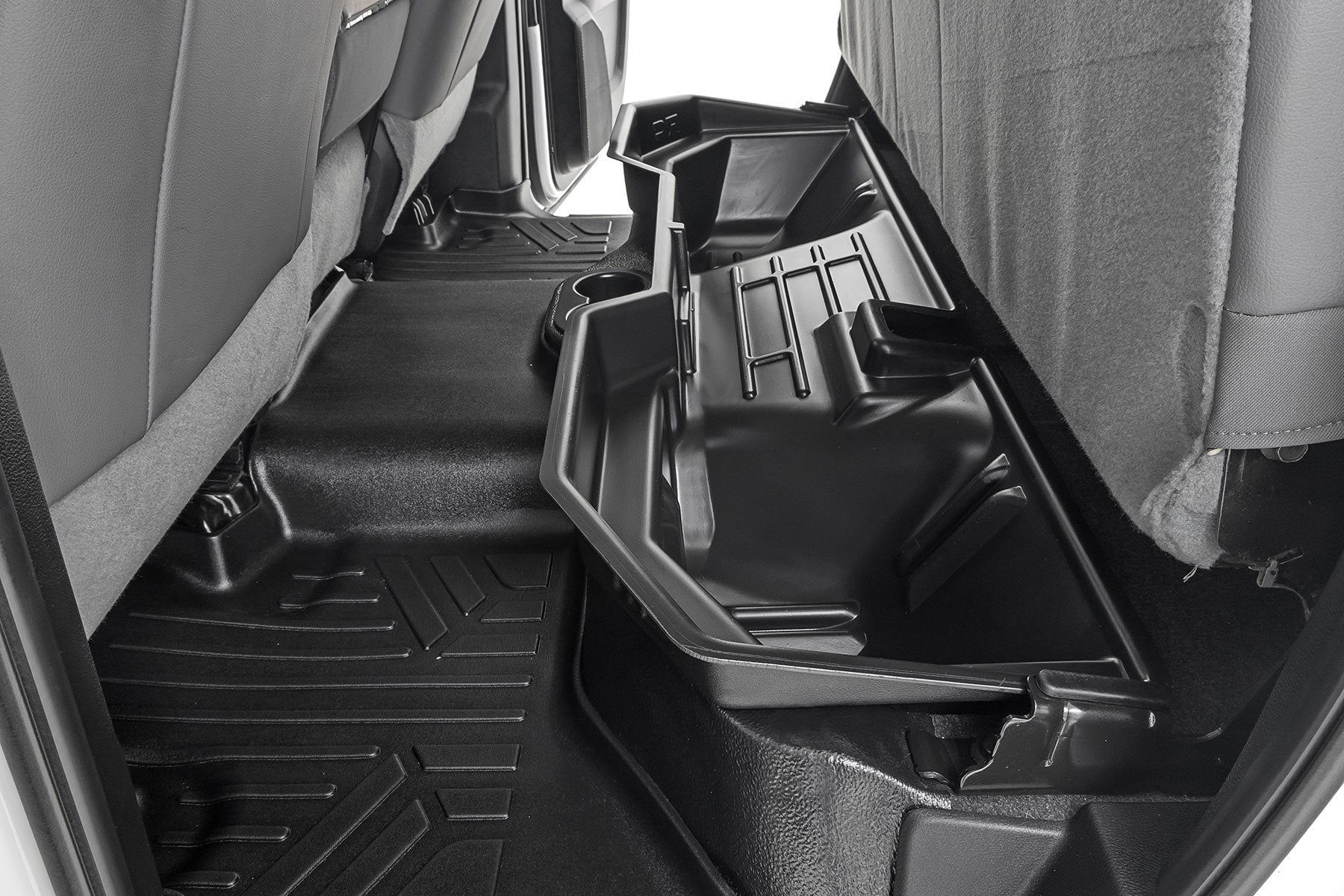 Rough Country Under Seat Storage | Quad/Crew Cab | Ram 1500 (02-18)/2500 (11-26)