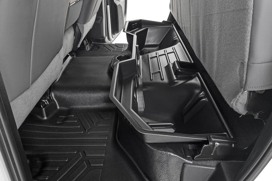 Rough Country Under Seat Storage | Quad/Crew Cab | Ram 1500 (02-18)/2500 (11-26)