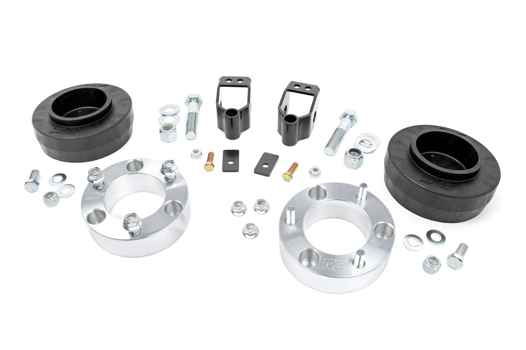 Rough Country 3 Inch Lift Kit | X-REAS | RR Spacers | Toyota 4Runner 4WD (2003-2009)