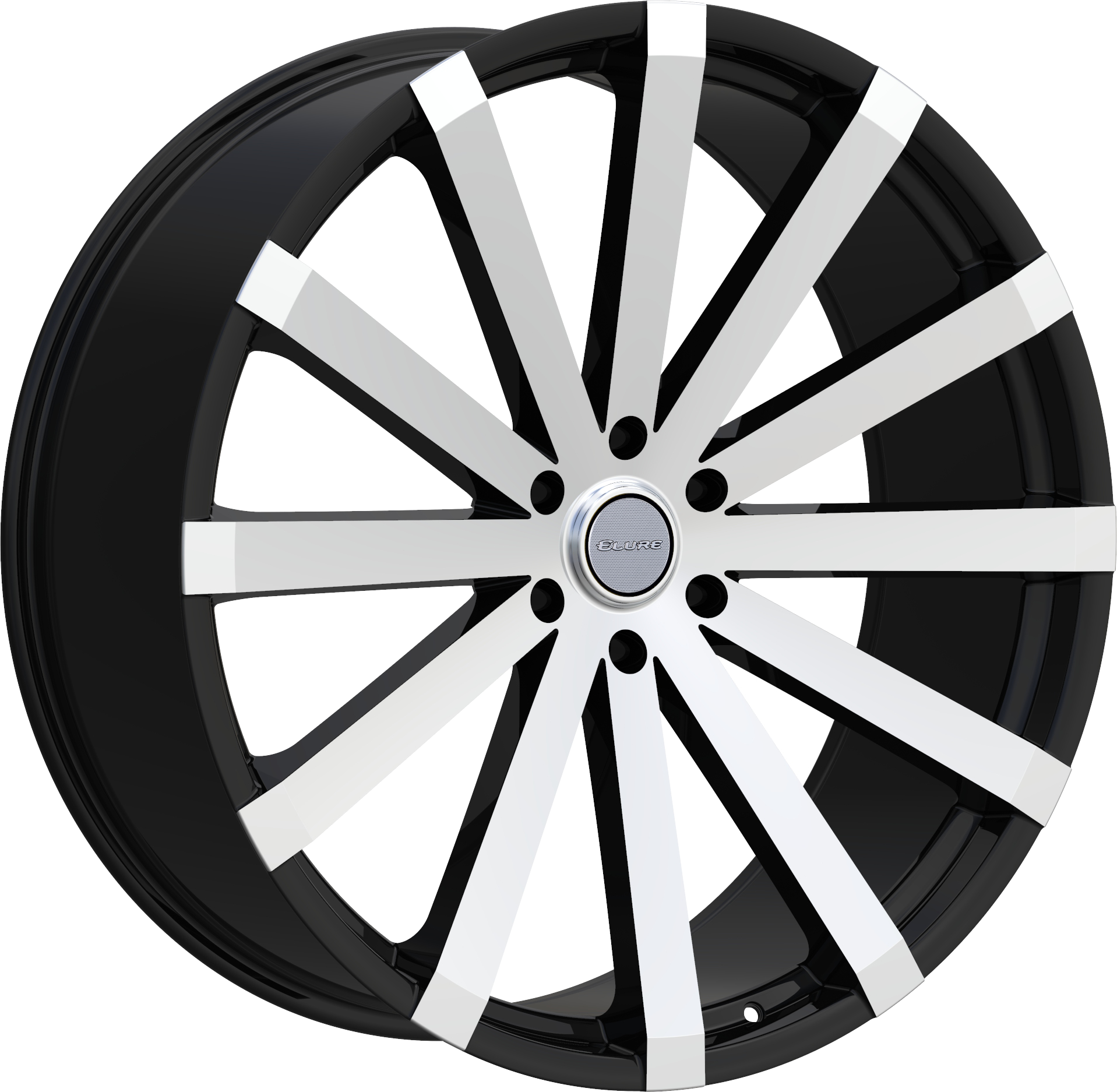 ELURE 37 BLACK MACHINED