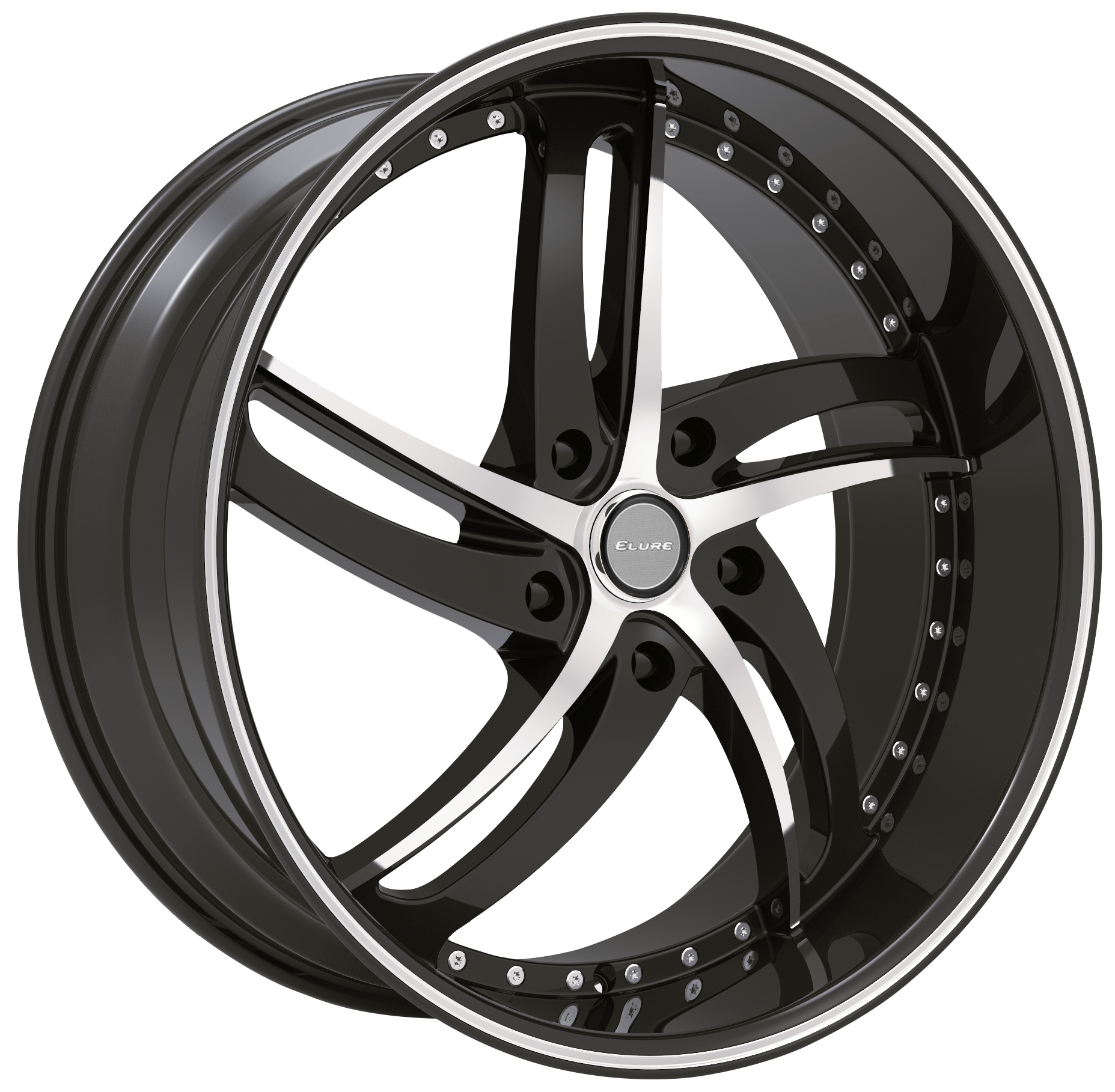 ELURE 48 BLACK MACHINED