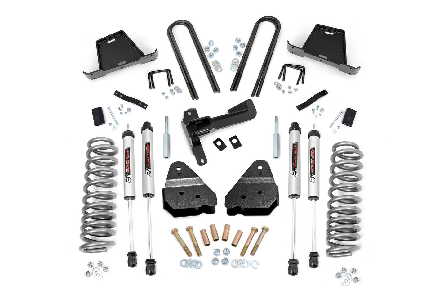 Rough Country 4.5 Inch Lift Kit | V2 | Ford F-250/F-350 Super Duty 4WD (2005-2007)