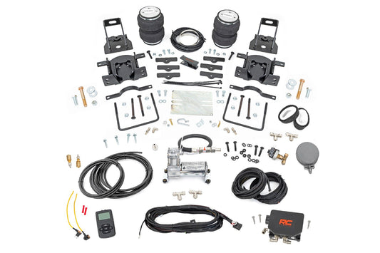 Rough Country Air Spring Kit w/compressor | Wireless Controller | Ford F-250/F-350 Super Duty (05-16)