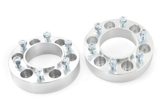 Rough Country 1.5 Inch Wheel Spacers | 6x5.5 | Toyota 4Runner (10-24)/Tacoma (05-23)