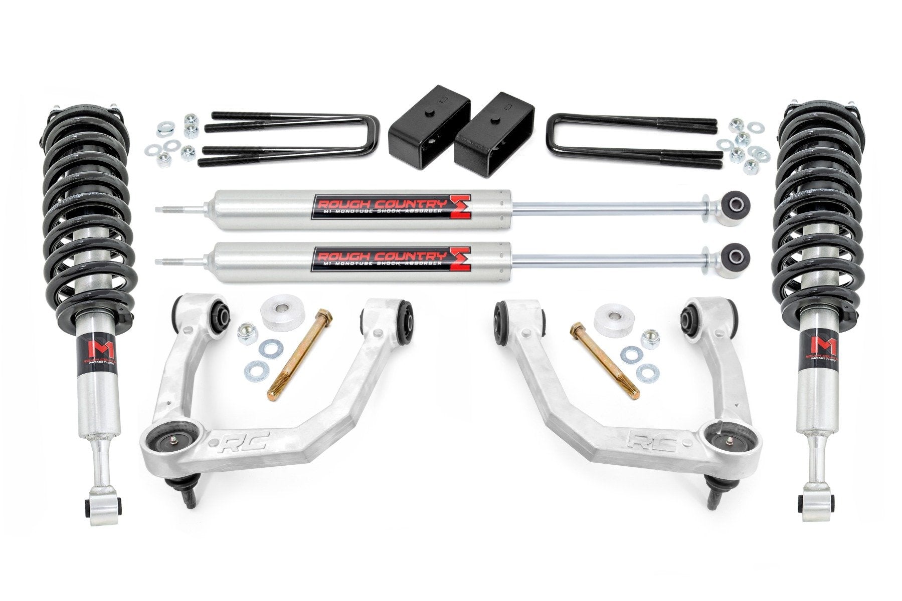 Rough Country 3.5 Inch Lift Kit | UCA | M1 Struts | Toyota Tacoma 2WD/4WD (2005-2023)