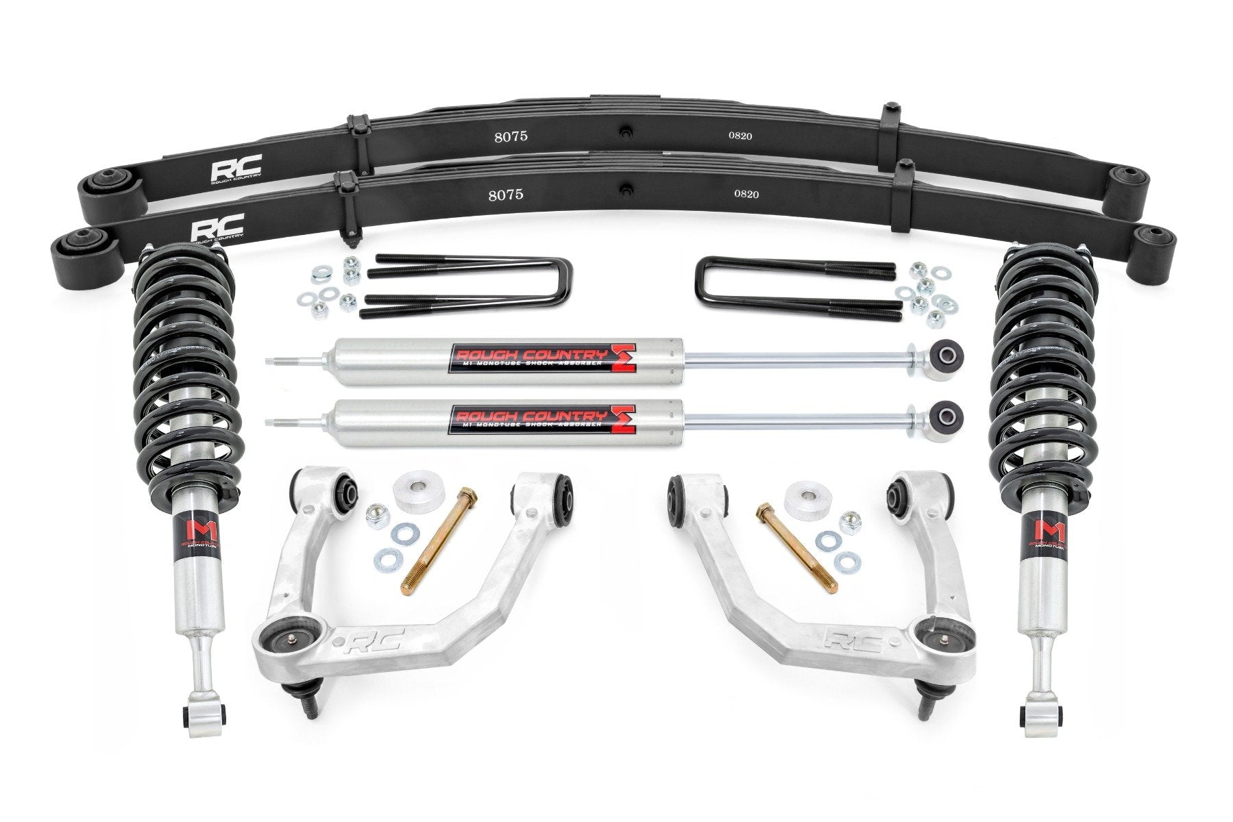 Rough Country 3.5 Inch Lift Kit | UCA | M1 Struts | Toyota Tacoma 2WD/4WD (2005-2023)