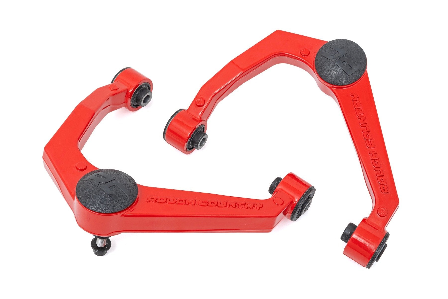 Rough Country Red Forged Upper Control Arms | OE Upgrade | Nissan Frontier 4WD (2005-2026)