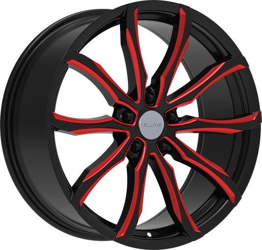 ELURE 51 BLACK RED MILLED