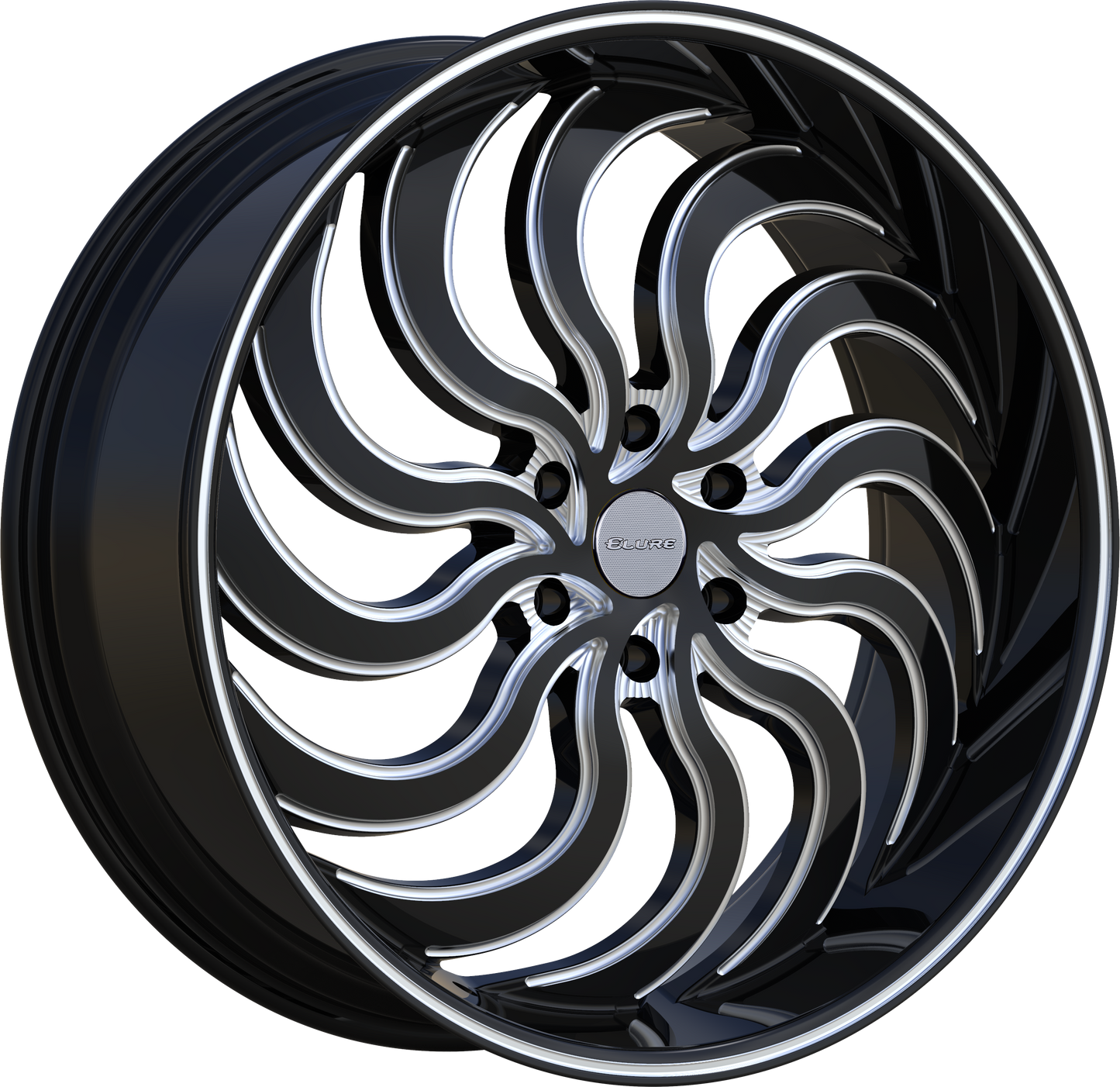 ELURE 57 BLACK AND MILLED