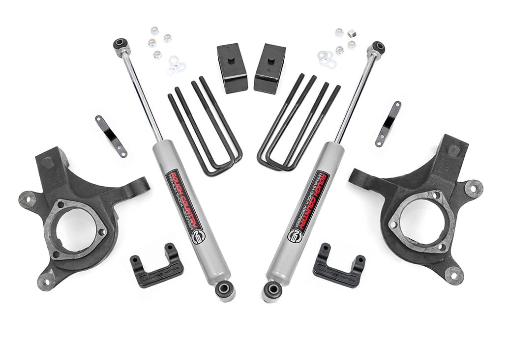 Rough Country 5 Inch Lift Kit | Chevy Silverado & GMC Sierra 1500 2WD (2007-2013)