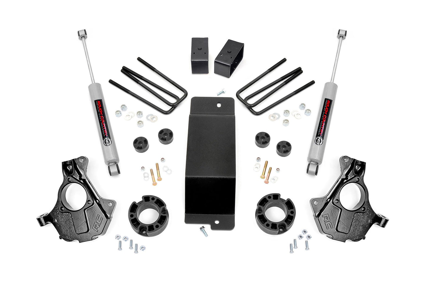 Rough Country 3.5 Inch Lift Kit | Cast Steel LCA | Chevy/GMC 1500 (07-13)