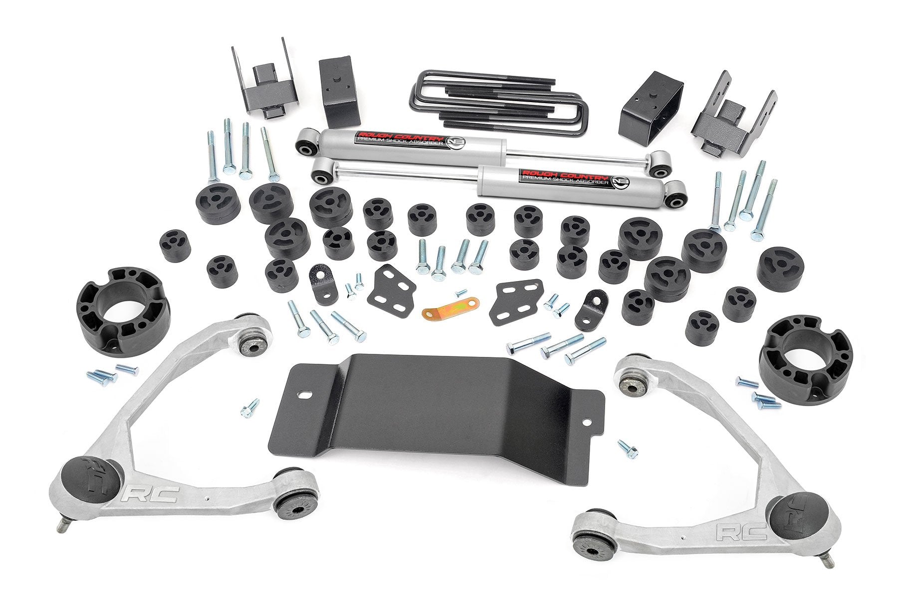 Rough Country 4.75 Inch Lift Kit | Combo | Chevy/GMC 1500 4WD (07-13)