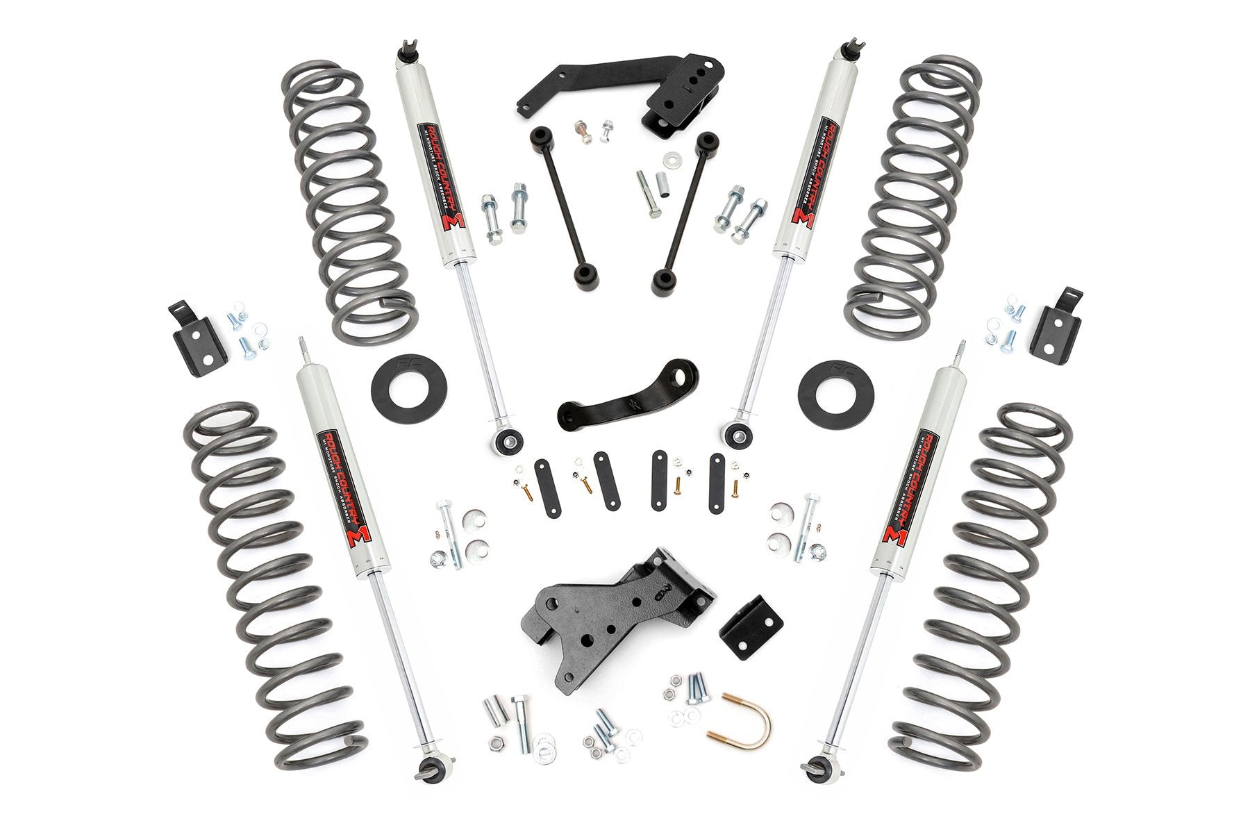 Rough Country 4 Inch Lift Kit | M1 | Jeep Wrangler JK 4WD (2007-2018)