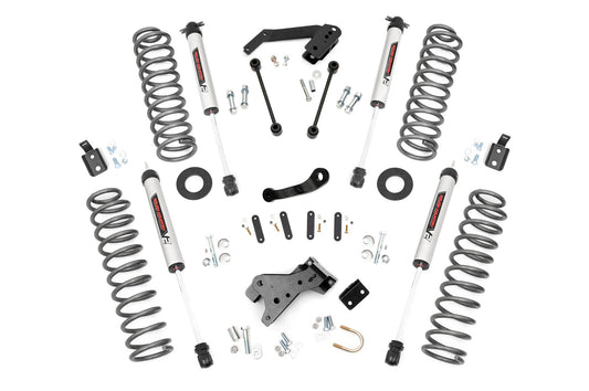 Rough Country 4 Inch Lift Kit | V2 | Jeep Wrangler Unlimited 2WD/4WD (2007-2018)