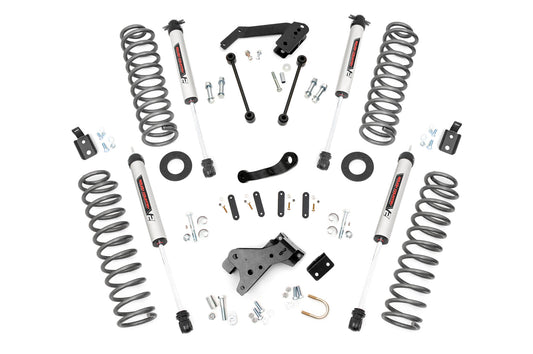 Rough Country 4 Inch Lift Kit | V2 | Jeep Wrangler JK 4WD (2007-2018)