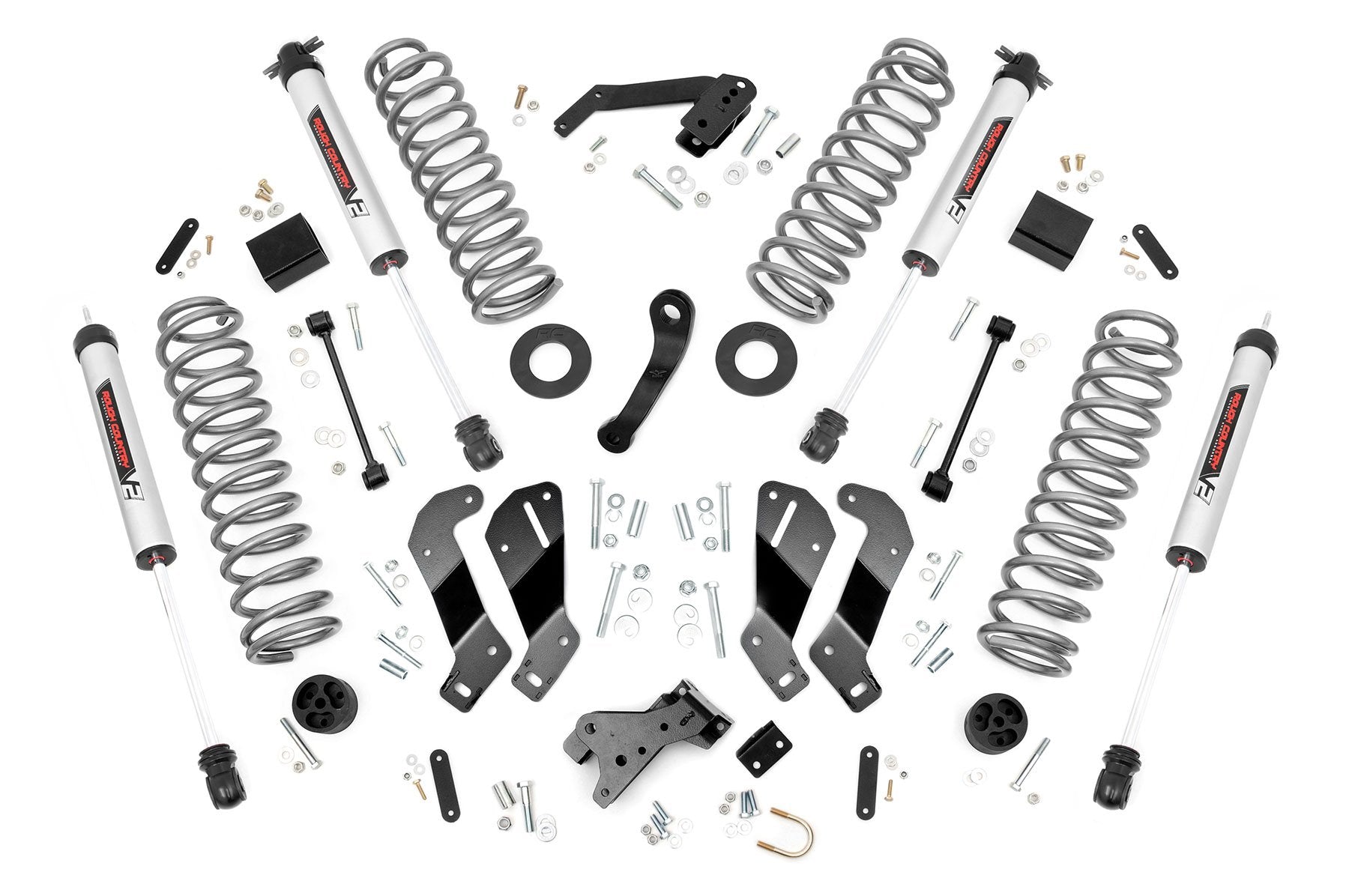 Rough Country 3.5 Inch Lift Kit | V2 | Jeep Wrangler JK 4WD (2007-2018)