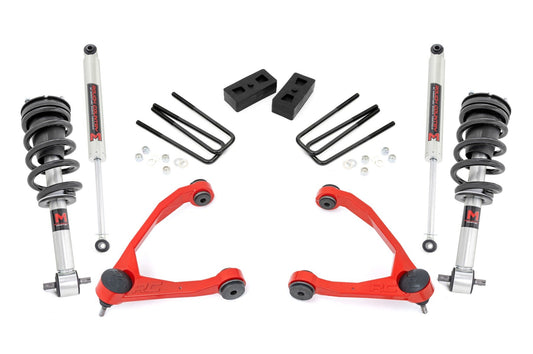 Rough Country 3.5 Inch Lift Kit | Cast Steel | M1 Strut | Chevy/GMC 1500 (07-13)