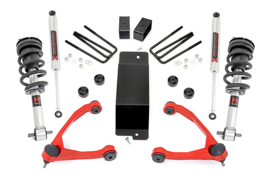 Rough Country 3.5 Inch Lift Kit | UCA | M1 Struts | Chevy/GMC 1500 (07-13)