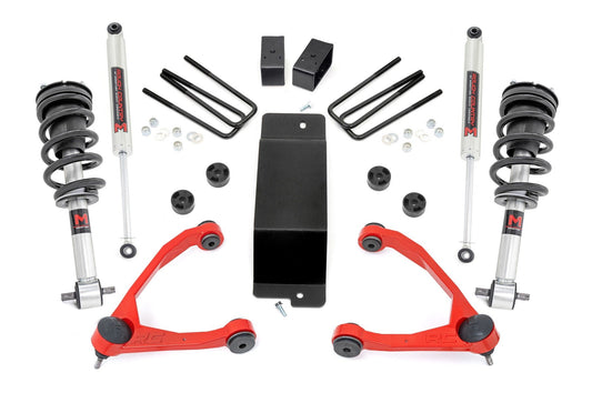 Rough Country 3.5 Inch Lift Kit | Forged UCA | M1 Strut | | Chevy/GMC 1500 (14-16)