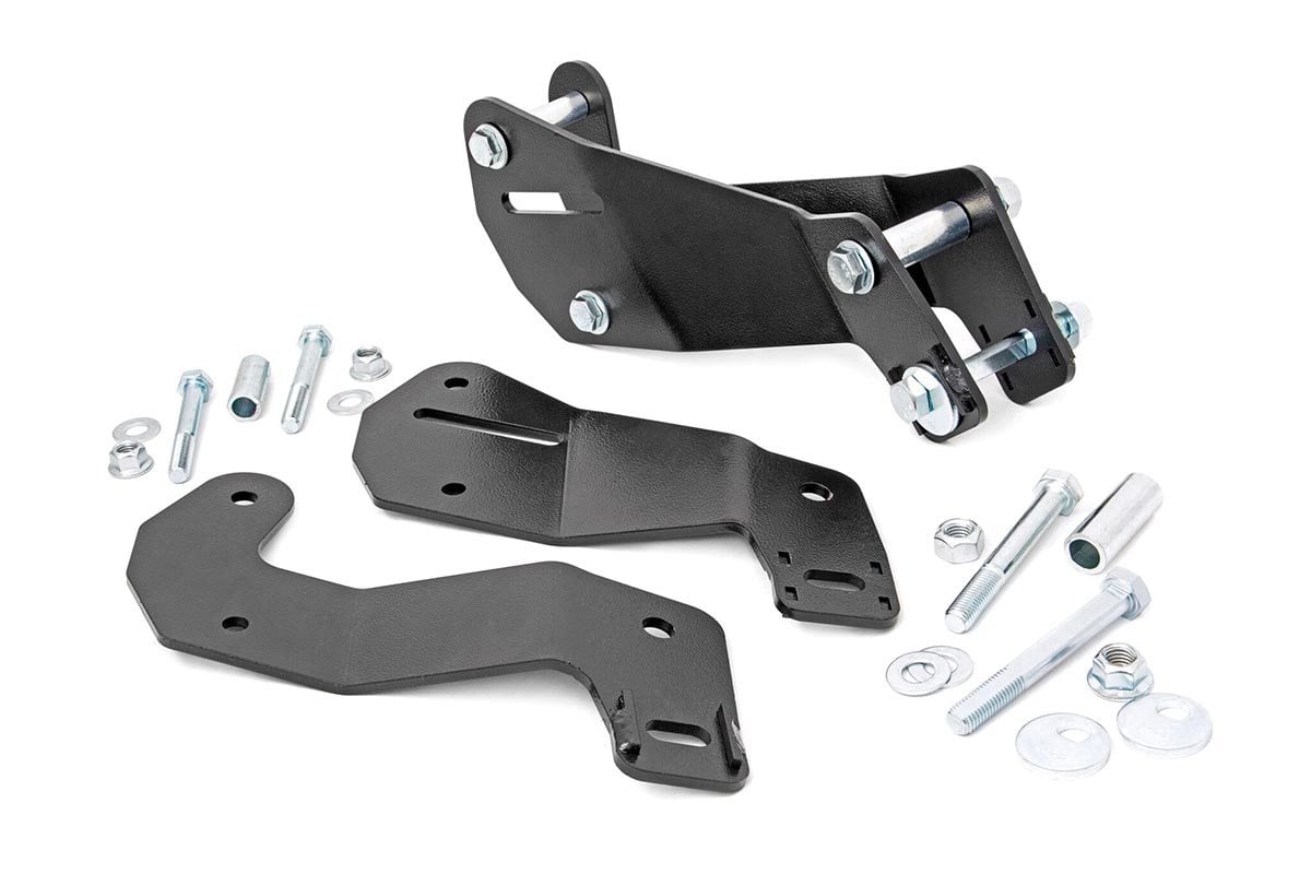 Rough Country Control Arm Relocation Kit | Front | Jeep Wrangler JK/Wrangler Unlimited (07-18)