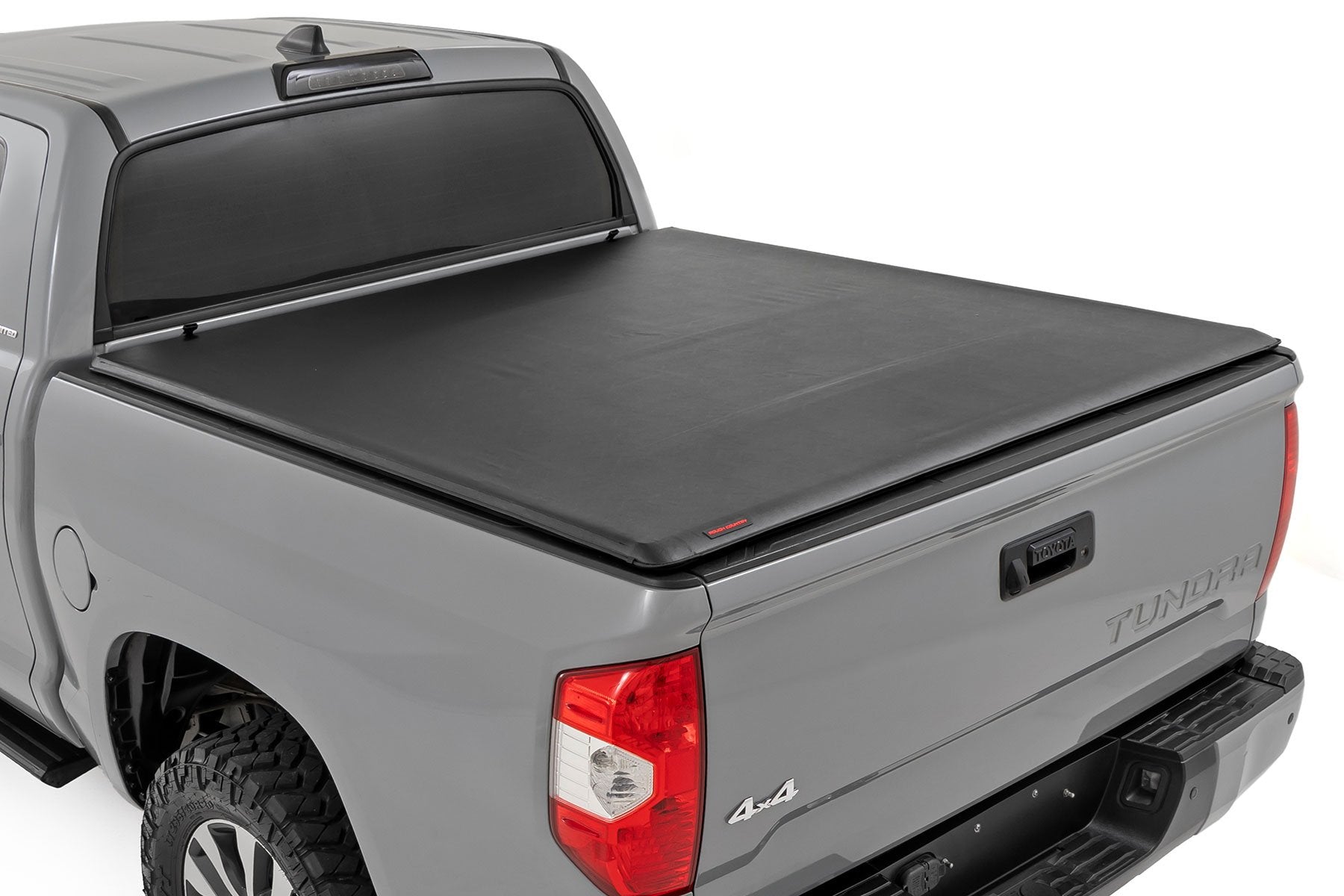 Rough Country Soft Roll Up Bed Cover | 6'7 Bed | Toyota Tundra 2WD/4WD (2007-2021)