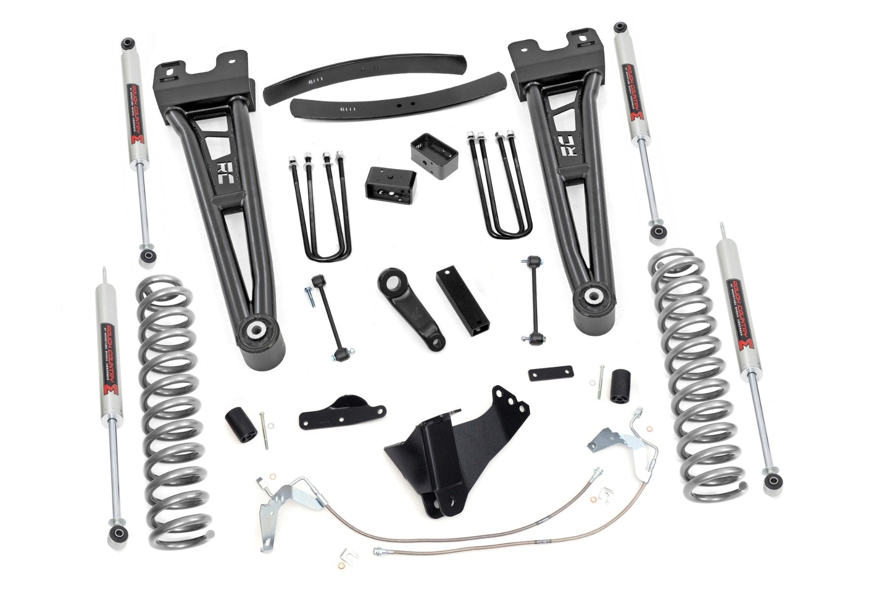 Rough Country 6 Inch Lift Kit | Gas | Radius Arm | M1 | Ford F-250/F-350 Super Duty (08-10)