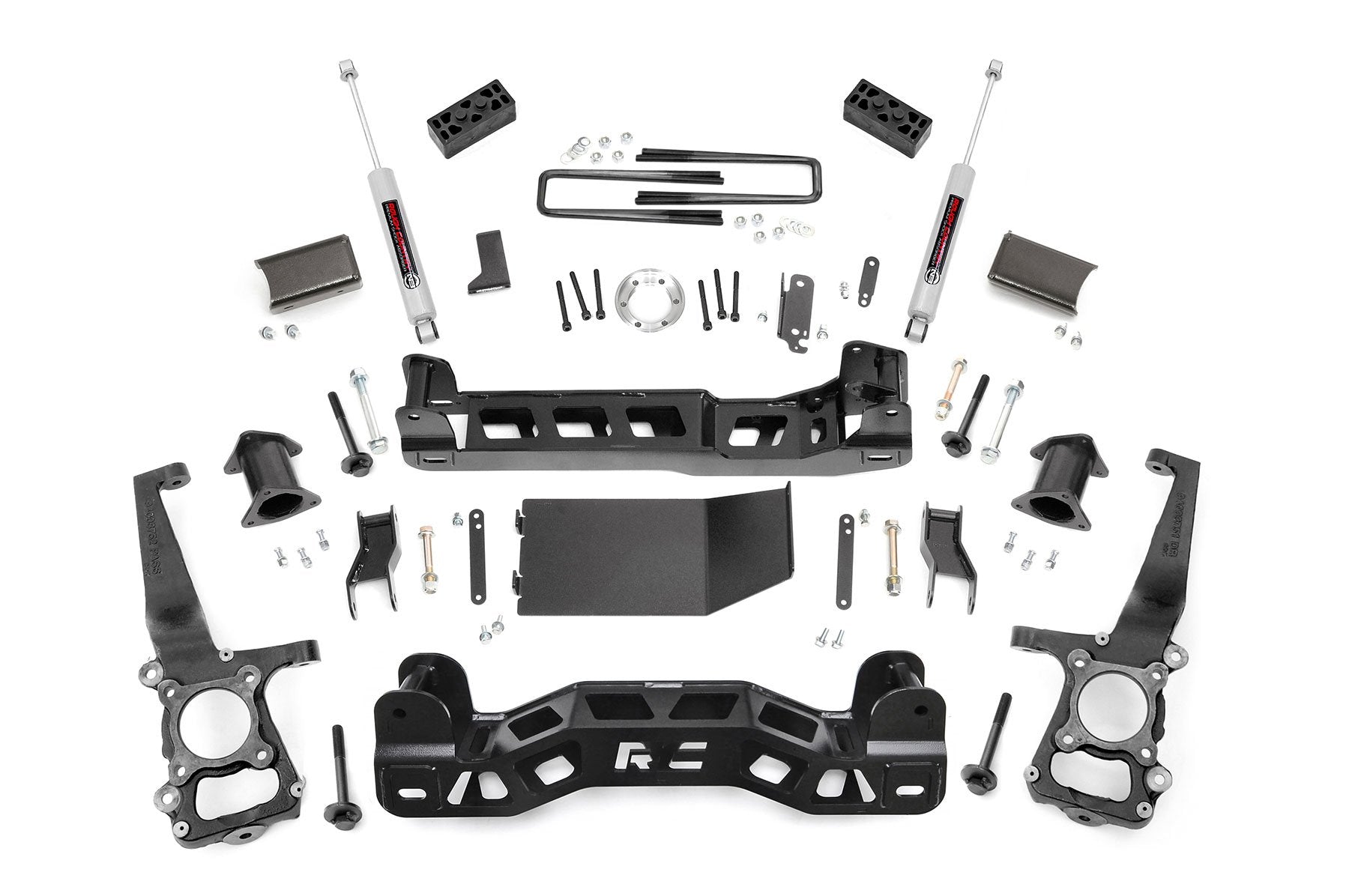 Rough Country 4 Inch Lift Kit | Ford F-150 4WD (2014)