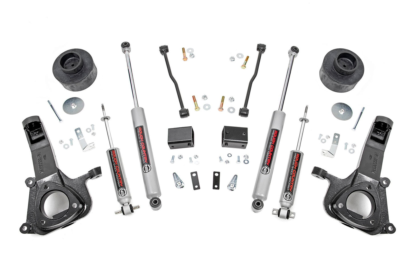 Rough Country 4 Inch Lift Kit | Ram 1500 2WD (2009-2018 & Classic)