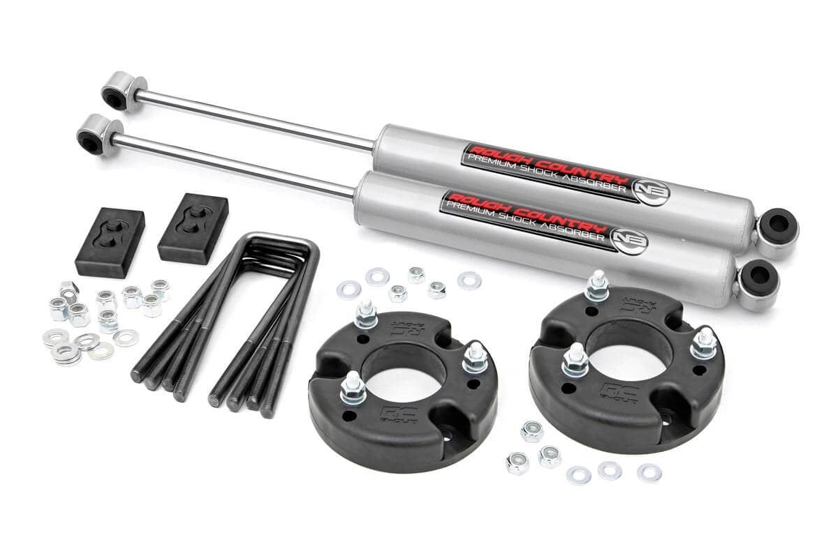 Rough Country 2 Inch Lift Kit | Molded | RR N3 | Ford F-150 2WD/4WD (2021-2025)