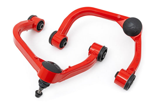 Rough Country Red Forged Upper Control Arms | 2.5-3.5 Inch Lift | Ford F-150 4WD (04-20)