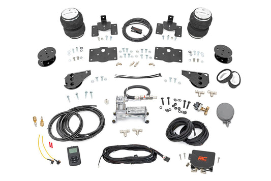 Rough Country Air Spring Kit w/compressor | Wireless Controller | 4 Inch Lift Kit | Ram 1500 (10-18 & Classic)