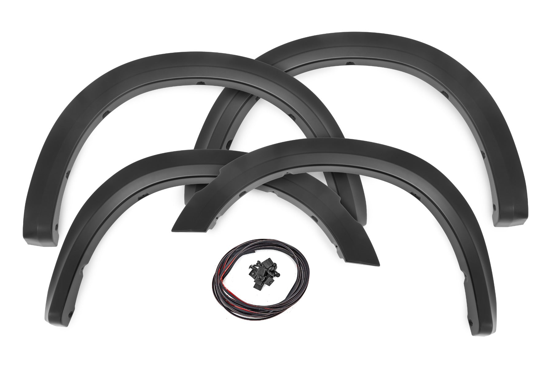 Rough Country Fender Flares | Sport | PXR Brilliant Black | Ram 1500 2WD/4WD (2009-2018 & Classic)