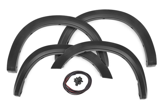 Rough Country Fender Flares | Sport | PSC Billet Silver | Ram 1500 2WD/4WD (2009-2018 & Classic)