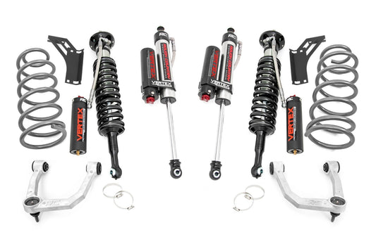 Rough Country 3 Inch Lift Kit | Upper Control Arms | RR Coils | Vertex | Toyota 4Runner (10-24)