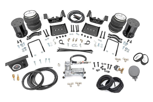 Rough Country Air Spring Kit w/compressor | 6-7.5 Inch Lift Kit | Chevy/GMC 1500 (07-18 & Classic)