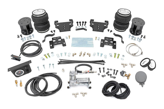 Rough Country Air Spring Kit w/compressor | 6 Inch Lift Kit | Chevy/GMC 2500HD (01-10)